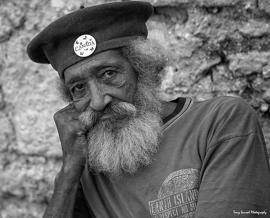 Trinidad Street Person  (B&W) 1
