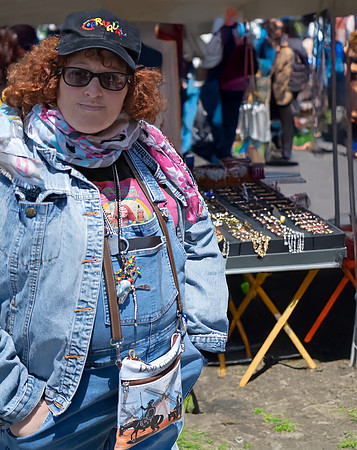 Chrissy at Jewelry Booth