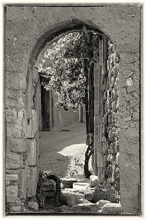 Arch Way - Roussillon (Sepia)