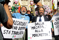 Roma Street Demonstration