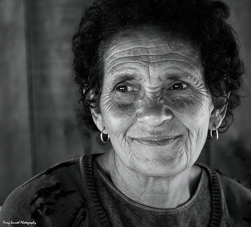 Anna - Tobacco Farmer  1 (B&W)