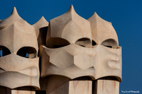 Casa Milà chimney vents 2