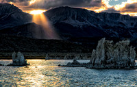 Sundown Rays - Mono Lake