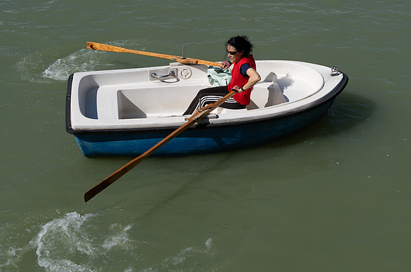 Boating on the Great Pond at Retiro Park