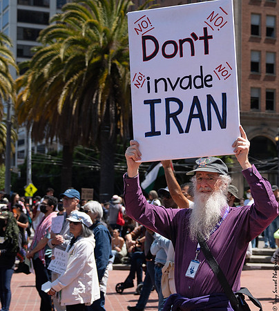 No War On Iran, SF 11 (Terry Scussel)