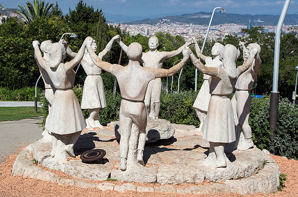 Sardana Monument, Montjuïc - Barcelona