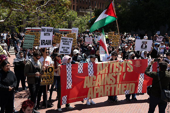 No War On Iran, SF 27 (Terry Scussel)
