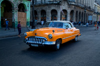 1953 Buick Orange Convertible