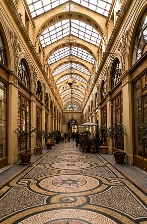 Galerie Vivienne Passageway - near Palais Royal, Paris