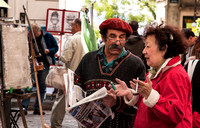 Artists - Montmartre District near Sacre Coeur Basilica, Paris