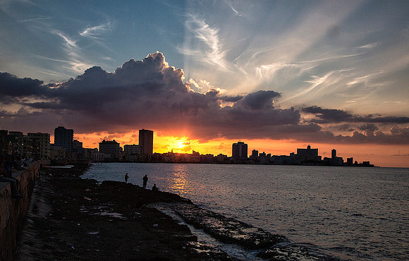 Sundown Fishermen