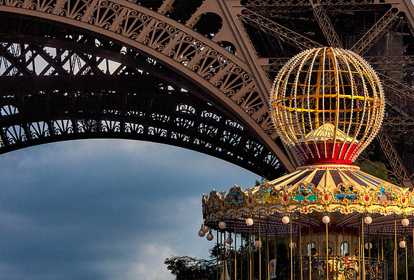 Eiffel Tower Carousel, Paris 1