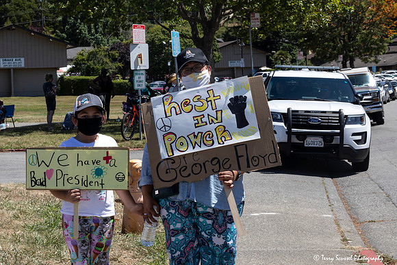 Black Lives Matter-Marin City 9 (Terry Scussel)