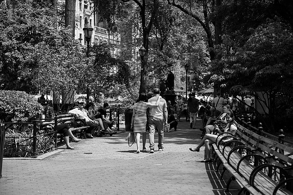 Stroll in Union Square, NYC