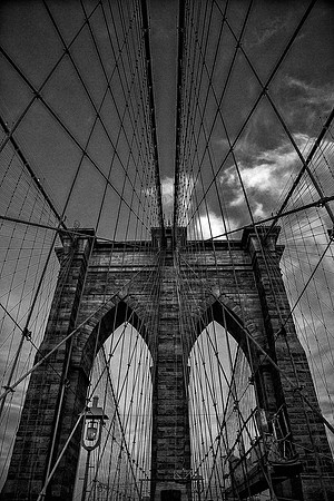Brooklyn Bridge B&W
