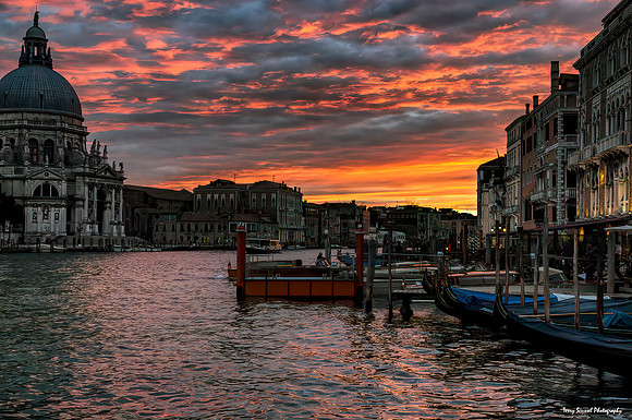 Venice Sunset Golden Hour 2