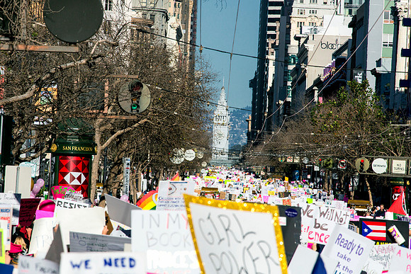 Terry Scussel - WM-SF 19 - March to the Ferry Building
