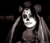 Dia de los Muertas 3 2015 Carbon Sepia B&W