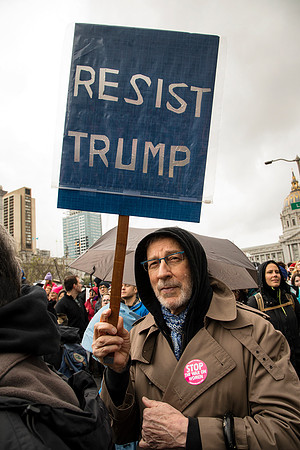 Photo By Terry Scussel  - Women's March SF 22