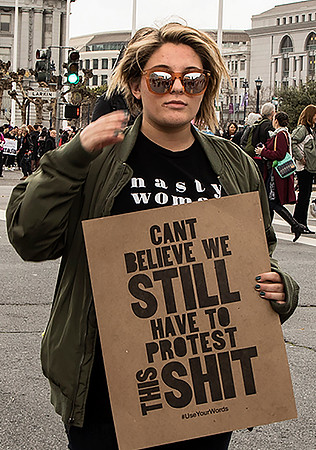 Photo By Terry Scussel - Women's March SF 16b
