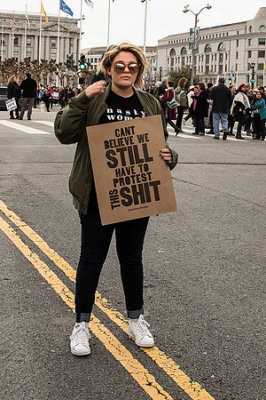 Photo By Terry Scussel - Women's March SF 16
