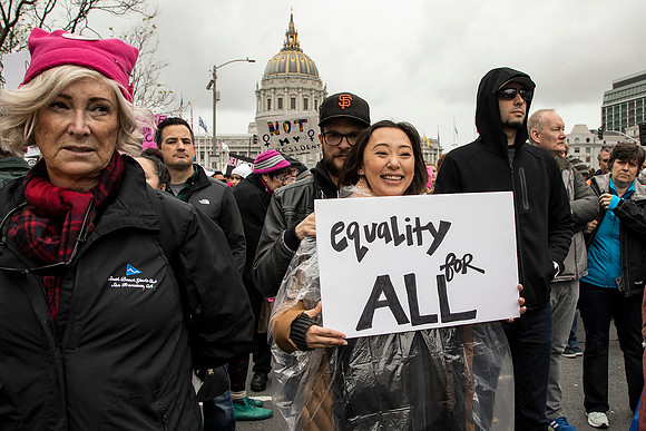 Photo By Terry Scussel - Women's March SF 28