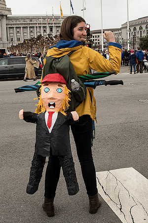 Photo By Terry Scussel - Women's March SF 17