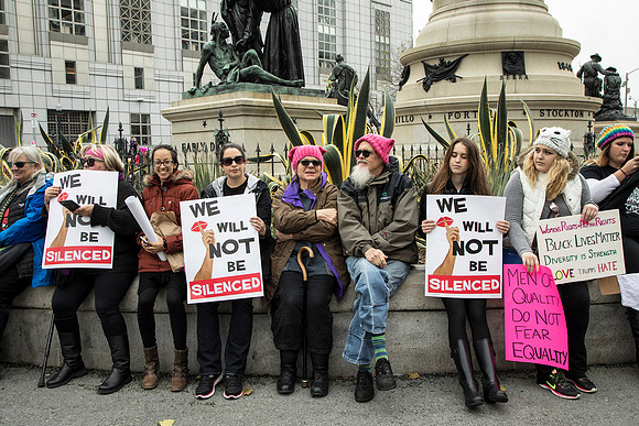 Photo By Terry Scussel - Women's March SF 6