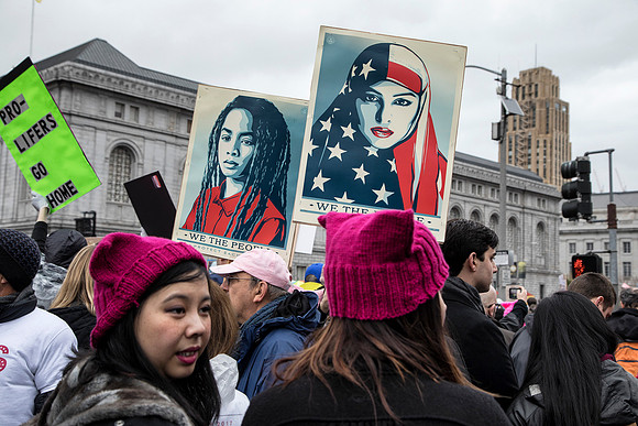 Photo By Terry Scussel  - Women's March SF 32