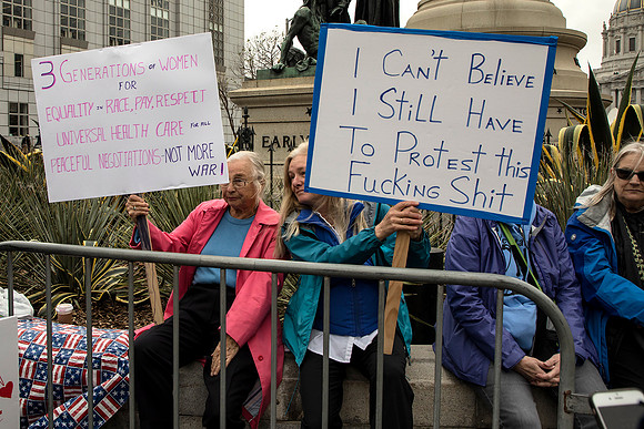 Photo By Terry Scussel - Women's March SF 11
