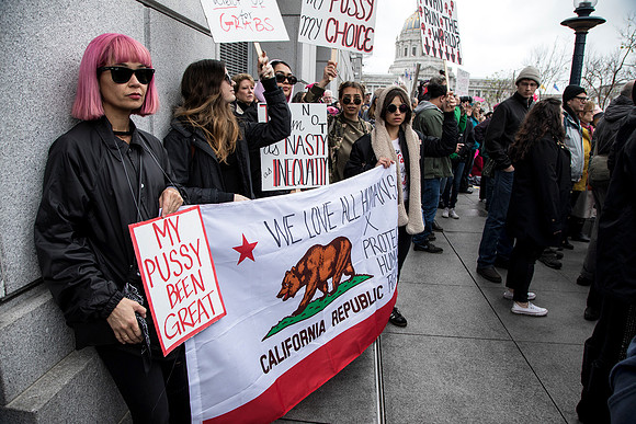 Photo By Terry Scussel - Women's March SF 37
