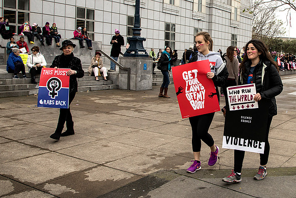 Photo By Terry Scussel  - Women's March SF 8