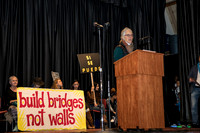 T. Scussel - Marin County Supervisior Kate Sears at Marin is Marching  - San Rafael B Street Community Center