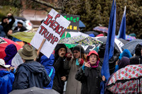 T. Scussel - Protesters  - at City Hall 5