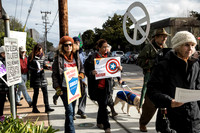 T. Scussel - Protesters  - at Pickleweed Park 8