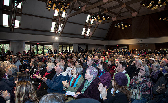 T. Scussel - Marin is Marching  - at San Rafael B Street Community Center 2