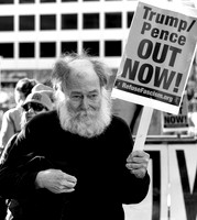 TrumpPence Out Now! 8 (Terry Scussel) B&W