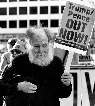 TrumpPence Out Now! 8 (Terry Scussel) B&W