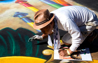 Chalk Artist at Work 1