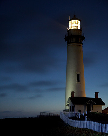 Pigeon Point Light House (Color Efex 4)
