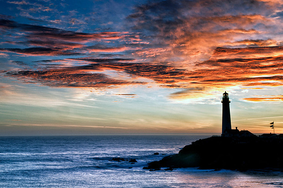 Pigeon Point Lighthouse - Sunset