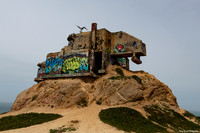 Hands Stands on Devil's Slide Bunker