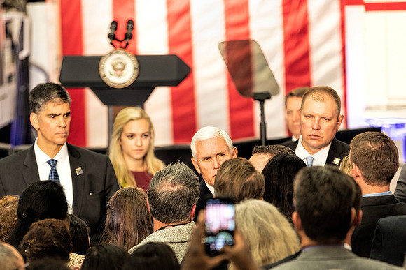 Pence at Ames NASA 9  (Terry Scussel)