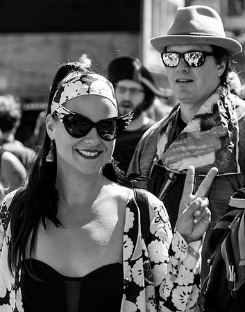 How Weird Street Faire 2017 - 32 B&W