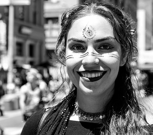 How Weird Street Faire 2017 - 42 B&W
