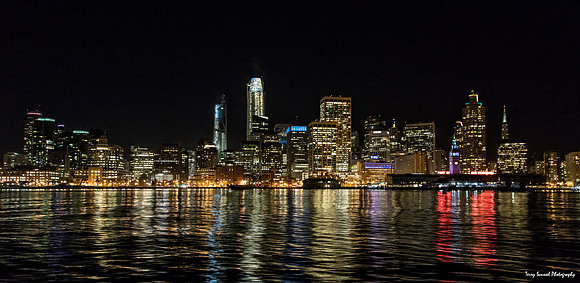 SF Night Skyline 1