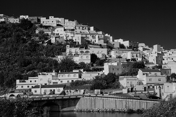 Arcos de la Frontera 3 (B&W) - Copy