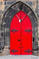 Edinburgh Castle Door