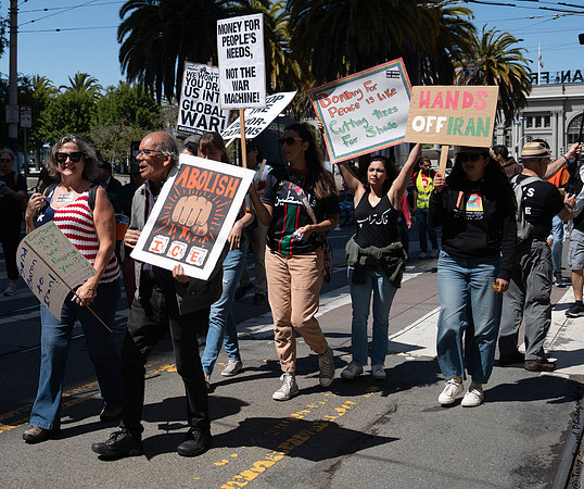 No War On Iran, SF 36 (Terry Scussel)