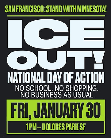 ICE Out National Day of Action (Dolores Park) (30Jan2026)
